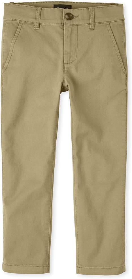 Stretch Straight Chino Pants