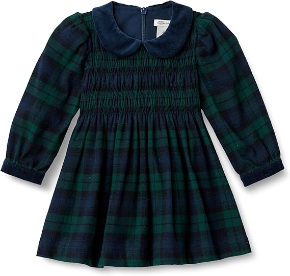 Grainge Toddlers and Baby Girls' Long Sleeve Flannel Dress