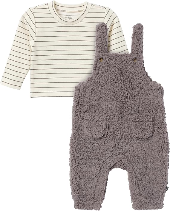 24 Baby Microplush Overall Set