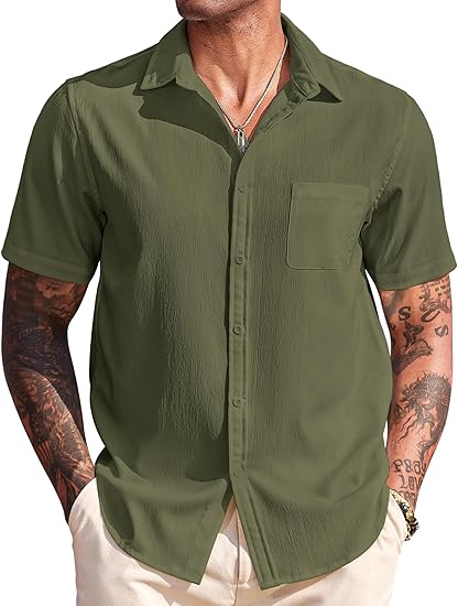 Men's Casual Short Sleeve