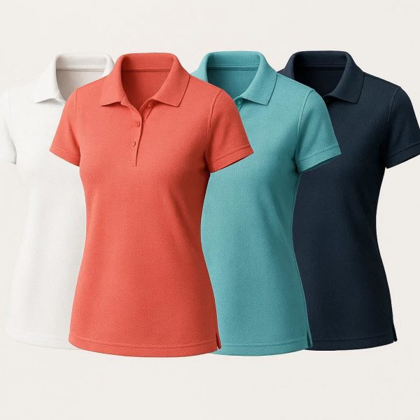 Polo Shirts for Women - Breathable Fabric & Comfortable Collar