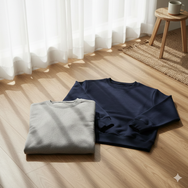 Unisex Adult Fleece Crewneck Sweatshirt – Cozy & Comfortable