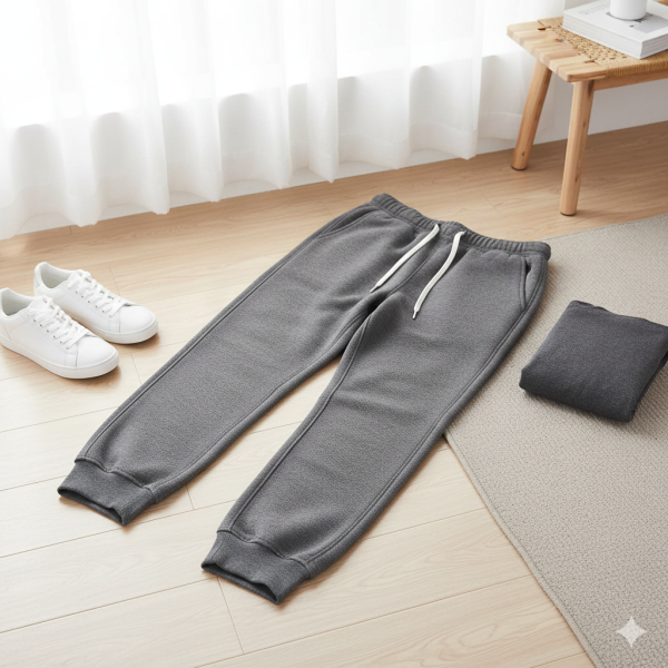Fleece Jogger Sweatpants for Men - Basic Active Wear