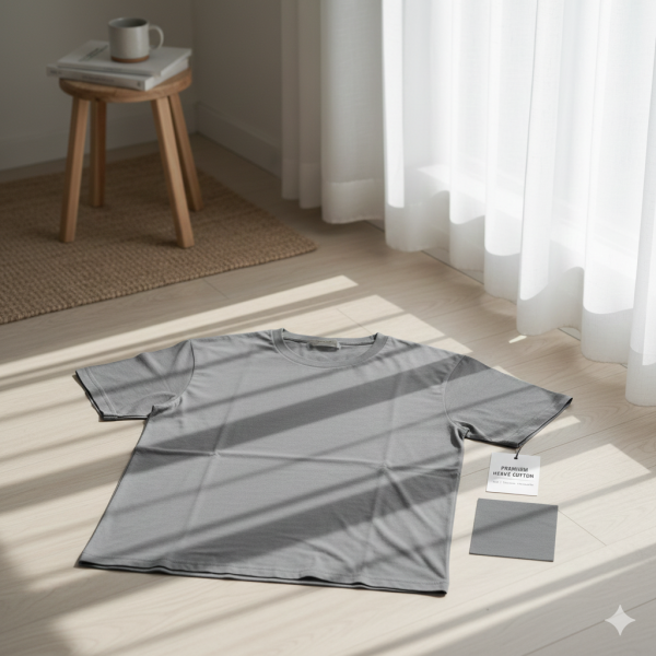 Premium Heavy Cotton T-Shirt for Adults | Soft, Durable & Breathable